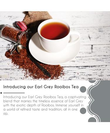 Thames Tea Tubebox - Premium Flavoured Loose Leaf Fruit & Herbal Tea for a Luxury British Tea Experience (Earl Grey Rooibos) - Buy Online on SooperMarket.com