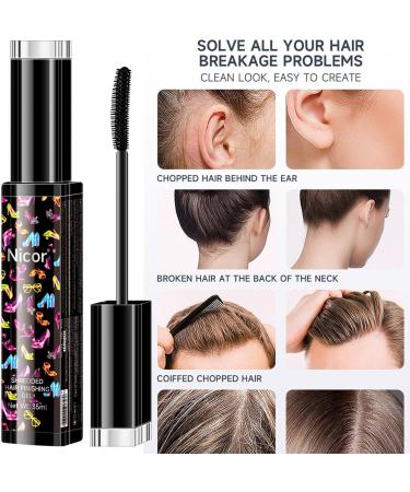 Hair Finishing Stick - 1/2PCS Flyaway Hair Stick Not Greasy Small Broken Hair Finishing Cream Long-Lasting Hair Wax Stick Fly Away Tamer Styling Gel Women Fixing Bangs Stereotypes Cream 1 count (Pack of 1) - Buy Online on SooperMarket.com