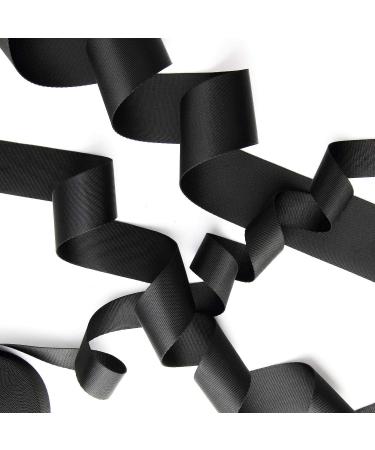 KINMINGZHU Black Nylon Heavy Duty Webbing Strap 1.5 inch - Ideal for Bags, Hammocks, Climbing, DIY Projects - Durable Outdoor Strap for Luggage, Pet Collar, Backpack Repair - Buy Online on SooperMarket.com