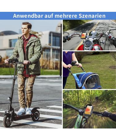 Wolfilist Waterproof Mobile Phone Holder for Bike | Universal 5.5-7 Inch Smartphone Steering Handlebar Pocket Bag - Buy Online on SooperMarket.com