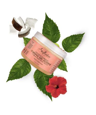 SheaMoisture Curling Gel Souffle - Coconut & Hibiscus 12 oz | Define & Moisturize Curls - Buy Online on SooperMarket.com