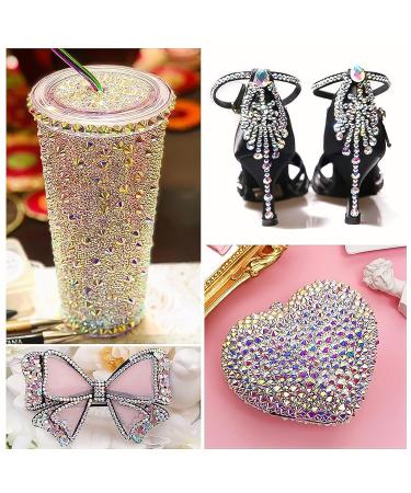 RODAKY Colorful Crystal Rhinestones - 1560Pcs Mixed 12 Color 3mm Nail Art Stones for DIY Craft and Makeup Decoration - Buy Online on SooperMarket.com