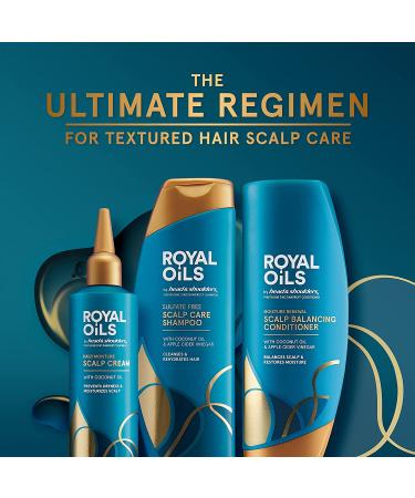 Royal Oils by Head & Shoulders: Sulfate-Free Coconut Oil Shampoo & Conditioner Set for Scalp Care - Buy Online on SooperMarket.com