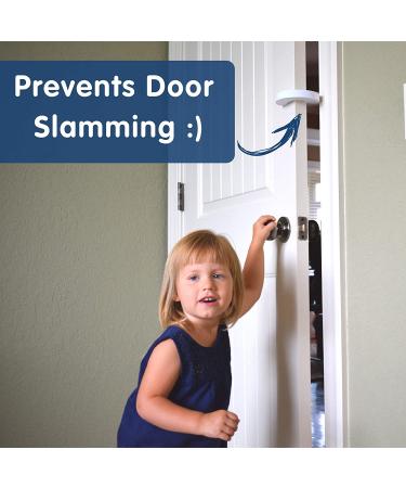 Wittle Door Pinch Guard - 4pk | Baby Proofing Doors with Soft Foam Stopper | Prevent Finger Injuries & Locking Accidents | Child & Pet Safety - Buy Online on SooperMarket.com
