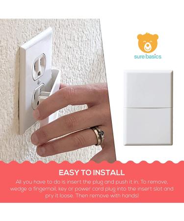 Electrical Outlet Covers Baby Proofing - Bigger Size Prevents Choking Hazard  12 - Buy Online on SooperMarket.com