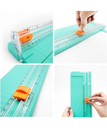 Paper Cutter A5 Paper Trimmer Titanium Scrapbooking Tool with 1pcs Replacement Cutting Blade for Scrapbooking  Picture Cutting  Label Design  Photos Comes with a Replacement Cutting Blade Blade - Buy Online on SooperMarket.com