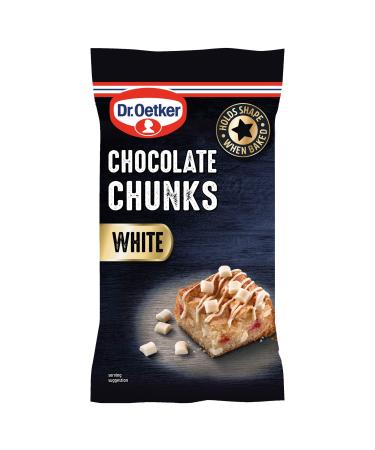 Dr. Oetker White Chocolate Chunks 100g