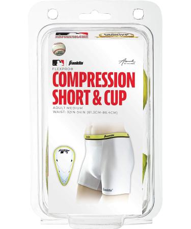 Franklin Sports Baseball Sliding Shorts with Cup Holder - Youth and Adult Sizes Adult Medium - Buy Online on SooperMarket.com