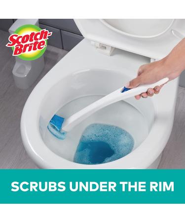 Scotch-Brite Disposable Toilet Scrubber Refills - 10 Pack Removes Rust & Hard Water Stains - Buy Online on SooperMarket.com