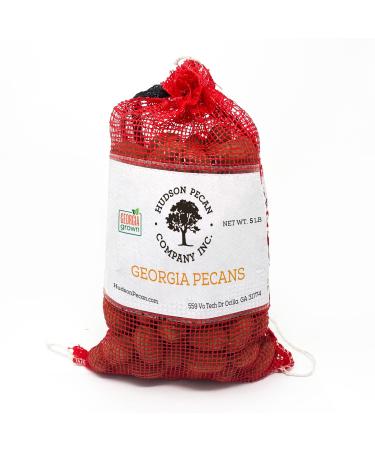 Hudson Pecan Company - 5lb In-Shell Pecans, Gluten-Free Snack and Kosher Certified, Keto-Friendly Food for Healthy, Low-Carb Snacks or Salad Topping, 5lb bag