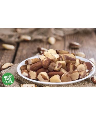 Wholefood Earth Organic Broken Brazil Nuts 1KG | Raw | GMO Free | Vegan | Source of Fibre | Certified Organic Organic 1kg - Buy Online on SooperMarket.com