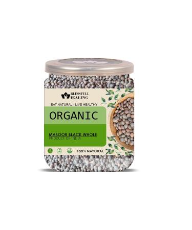 Blessfull Healing Organice MASOOR Black Whole 2 lb (907 Gram)