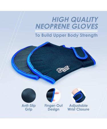Sunlite Sports High-Density EVA-Foam Dumbbell Set & Water Weight Swim Belt | Perfect for Water Aerobics, Aqua Therapy, Pool Fitness | Complete Aqua Fitness Set with Instructional Videos - Buy Online on SooperMarket.com