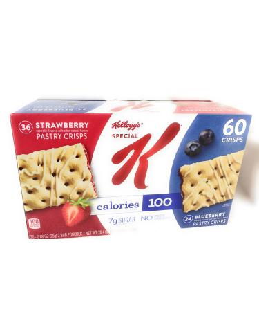 Kellogg's Special K PASTRY CRISPS Strawberry&Blueberry Variety 26.4oz