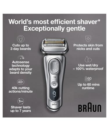 Buy BRAUN Series 9 9295cc Wet & Dry Men's Electric Shaver - Best International Shipping - Buy Online on SooperMarket.com