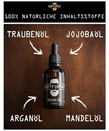 BartFormat Beard Oil for Men | 50ml Softening Beard Oil with Jojoba Aloe Vera & Chamomile | Suitable for All Beard Types - Buy Online on SooperMarket.com