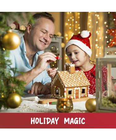 Christmas Sleigh Cookie Decorating Kit with Gingerbread Panels and Candies - Buy Online on SooperMarket.com