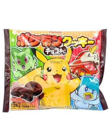 Furuta Pokemon Cookies Chocolate Flavour 126g