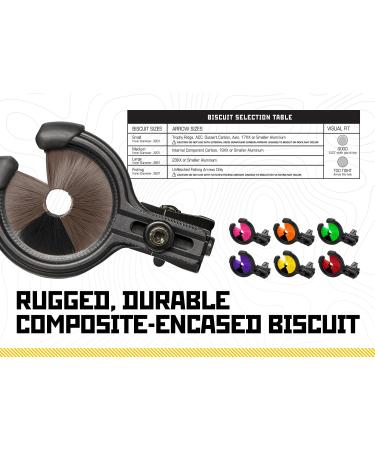 Trophy Ridge Whisker Biscuit Kill Shot Arrow Rest - Medium, Brown - Buy Online on SooperMarket.com
