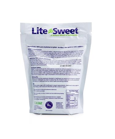 Lite and Sweet Natural Erythritol Xylitol Sweetener Blend - 1lb - Buy Online on SooperMarket.com