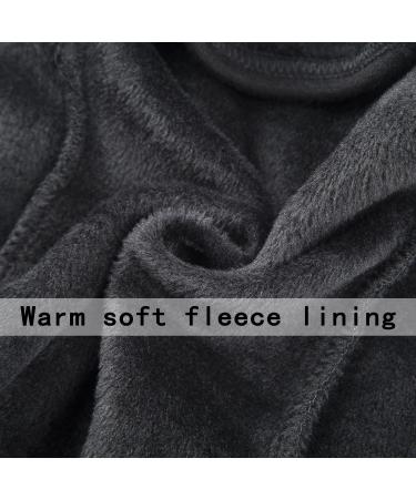 Windproof Fleece Balaclava Ski Mask | Cold Weather Face Cover | Motorcycle Hood Warmer | Winter Sports Cap - Black - Buy Online on SooperMarket.com