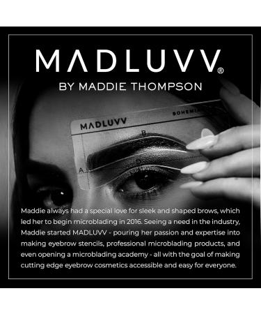 MADLUVV Brow Stamp Refill - Medium Brown | Perfect Brow Solutions for Effortless Beauty - Buy Online on SooperMarket.com