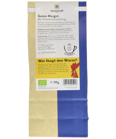 Sonnentor Good Morning Organic Herbal Tea - 50g | Premium Herbal Blend for Energizing Mornings | International Shipping Available - Buy Online on SooperMarket.com