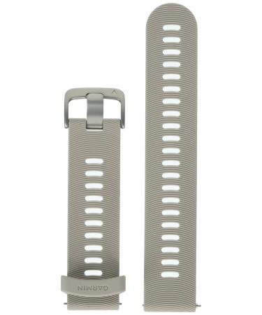 Garmin Quick Release Band, Sandstone, 010-11251-0Z Silicone One size fits most Sandstone with Silver Hardware
