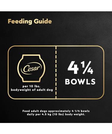 Cesar Wholesome Bowls Adult Wet Dog Food Beef Chicken Carrots & Purple Potato 85g Pack of 10 Beef & Chicken 85 g (Pack of 10) - Buy Online on SooperMarket.com