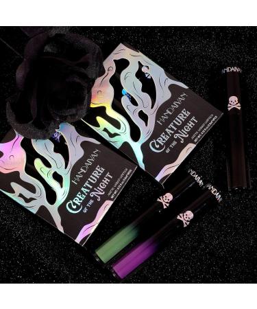4Pcs Matte Liquid Lipstick Set - Dark Red Purple Blue Black | Long Lasting Waterproof Lip Stain Gift Set for Women - Buy Online on SooperMarket.com