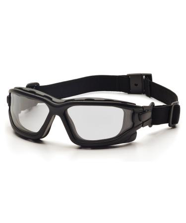 Pyramex I-Force Sporty Dual Pane Anti-Fog Goggles Clear H2x Anti-fog