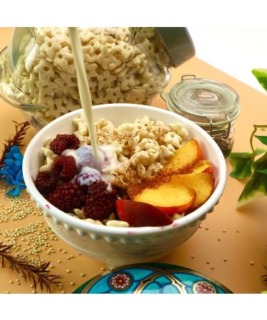 Awsum Snacks Organic Quinoa SUPERCEREAL with Cinnamon & Chia Seeds 3 Pack - Sugar Free, Kosher & Gluten Free - Vegan Diabetic-Friendly Breakfast Cereal - Buy Online on SooperMarket.com