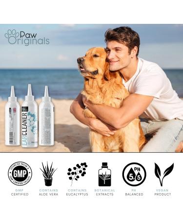 Ear Cleaner For Dogs Wash - Stop Itching Bad Ear Odour Smell & Head Shaking - Anti Viral Formula - Recommended By UK Vets - 250ML - Made In The UK - From The No 1 UK Pet Grooming Brand - Buy Online on SooperMarket.com