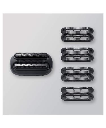 Braun EasyClick Stubble Beard Trimmer Attachment for Series 5, 6, 7 Electric Shavers - 5 Piece Set - Buy Online on SooperMarket.com