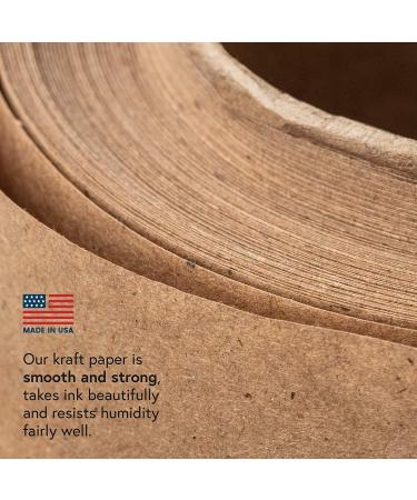 Kraft Paper Roll 30'' x 1800'' (150ft) Brown MEGA Roll - Made in USA 100% Natural Recycled Material - Perfect for Packing Wrapping Butcher Craft Postal Shipping Dunnage and Parcel Brown 30" X 150' - Buy Online on SooperMarket.com