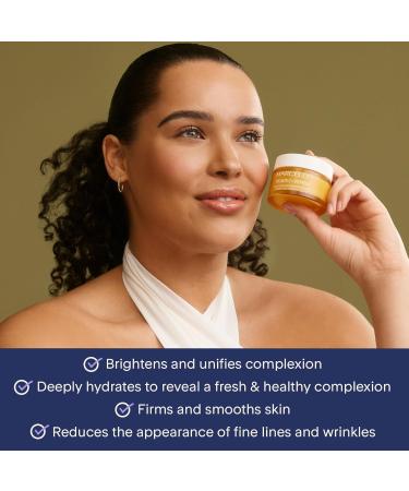 Marcelle Vitamin C + Peptide Collagen & Glow Moisturizer Day & Night Cream Brightening & Smoothing Vegan Cruelty-Free Hypoallergenic Non-Comedogenic Paraben-Free Fragrance-Free 50 mL - Buy Online on SooperMarket.com