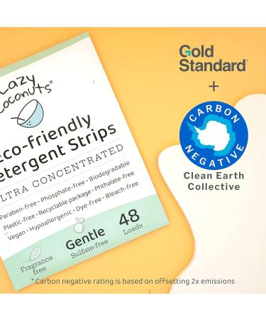 Eco-Friendly Laundry Detergent Sheets | Sulfate-Free Hypoallergenic Gentle for Sensitive Skin & Babies - Buy Online on SooperMarket.com