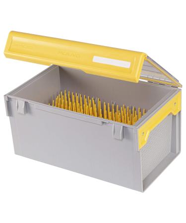 Plano Edge Master Crankbait XL Tackle Storage | Premium Tackle Organization with Rust Prevention, Clear/Yellow