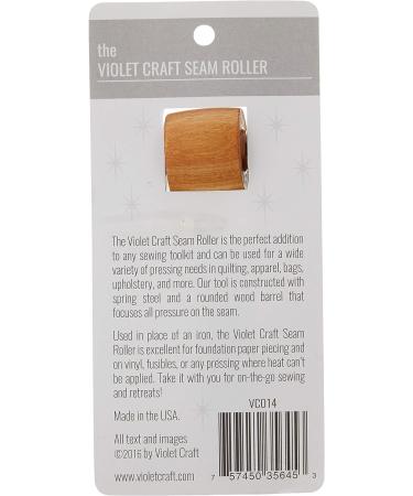 Violet Craft Violet Seam Roller - Black Handle | High-Quality Crafting Tool - Buy Online on SooperMarket.com
