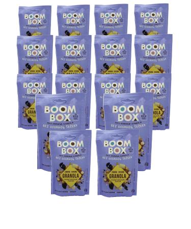BOOM BOX Double Chocolate Oat Granola - 60g Decadent Chocolate Bliss