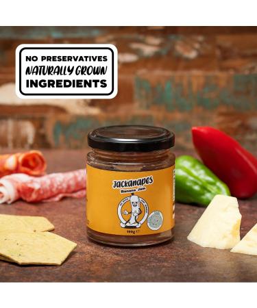 Banana Jam by Jackanapes 190g - Caribbean Inspired Vegan Cooling Fruit Jam - Palette Cleansing Sweet Condiment with a Touch of Lime - Buy Online on SooperMarket.com
