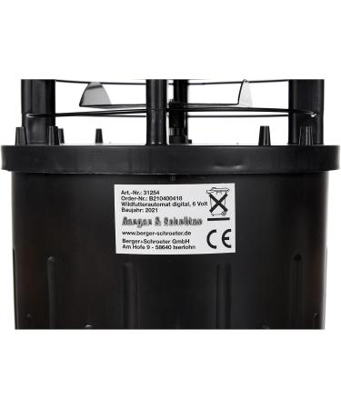 Berger + Schr ter Digital Game Feeder - Black | Model 31254 | International Shipping Available - Buy Online on SooperMarket.com