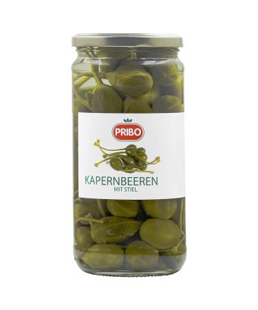 Hymor Caperne berries with stem-1x 400g glass-capers pledged in salt capers from Pribo matching K nigsberger-Klopse Vitello tonnato cattle tatar salads fruits of the caper bush 1 glass