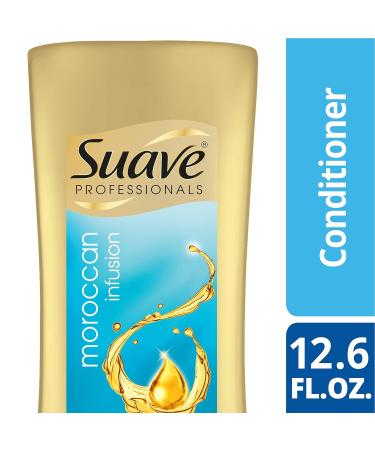 Suave Professionals Shine Conditioner Moroccan Infusion 12.6 oz (Pack of 3) - Hydrating Hair Treatment - Buy Online on SooperMarket.com
