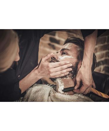 100 BLADES + Facn Professional Vintage Straight Edge Barber Razor - Salon Quality Shavette - Buy Online on SooperMarket.com