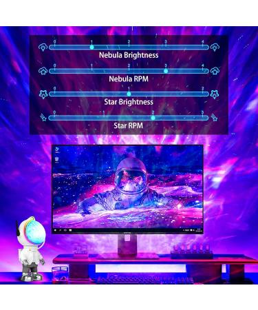Buy LStP Starry Sky Projector - LED Astronaut Galaxy Projector with Remote & Timer | Perfect Gift for Kids & Adults - Buy Online on SooperMarket.com