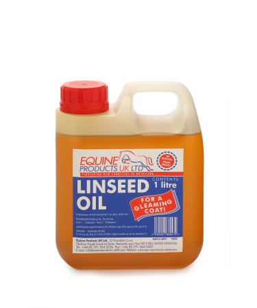 Equine Products Linseed Oil 1 Litre Transparent