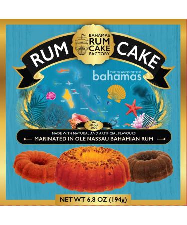 Ole Nassau Pineapple Rum Cake 6 oz - Authentic Bahamas Rum Cake Factory | 6 Ounce - Buy Online on SooperMarket.com