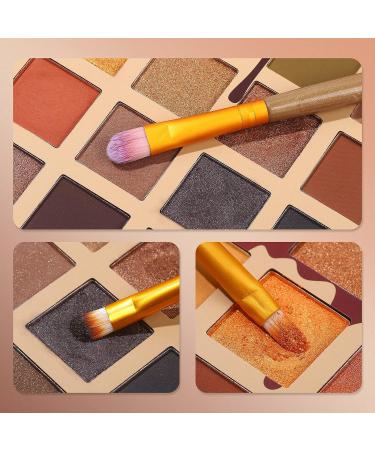 UCANBE Toffee Fusion 48 Colors Eyeshadow Palette + Brushes Set - Long Lasting, Highly Pigmented Makeup Kit - Buy Online on SooperMarket.com