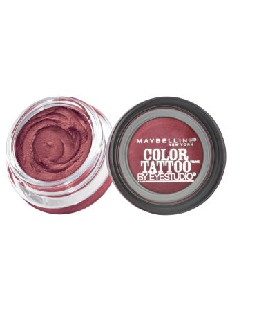 Maybelline New York Eyestudio ColorTattoo Metal 24HR Cream Gel Eyeshadow  Pomegranate Pink  0.14 Ounce (1 Count) Pomegranate Pink 0.14 Ounce (Pack of 1)